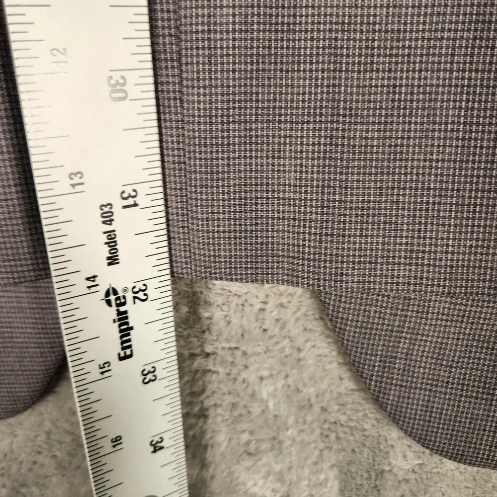 Ralph Lauren Suit Jacket Mens 58R Grey 100% Wool Natural Stretch Blazer